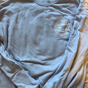Brandy Melville Newport beach blue sweatshirt, one size